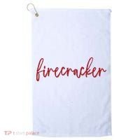 Firecracker 4th Of July Golf Towel thumb 0