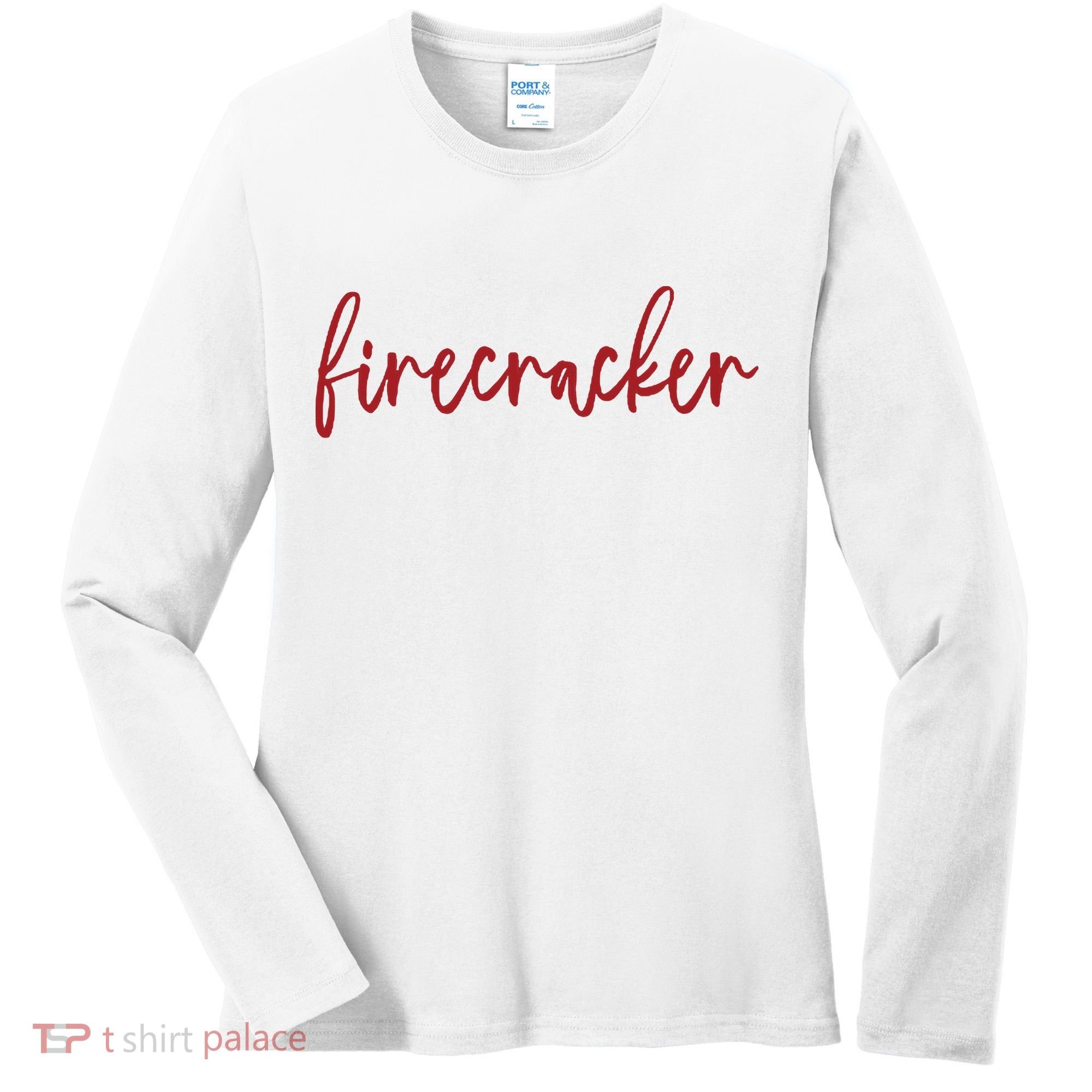 Firecracker 4th Of July Women's Long Sleeve Shirt