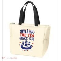 Fun 4th Of July Spilling The Tea Since 1773 Teacher Tote Bag thumb 3