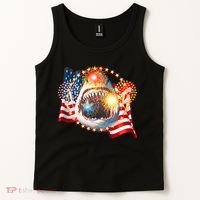 Fourth 4th Of July Fireworks Shark Tank Top thumb 2