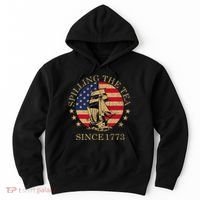 Funny 4th Of July Spilling The Tea Since 1773 Fourth Of July Hoodie thumb 0