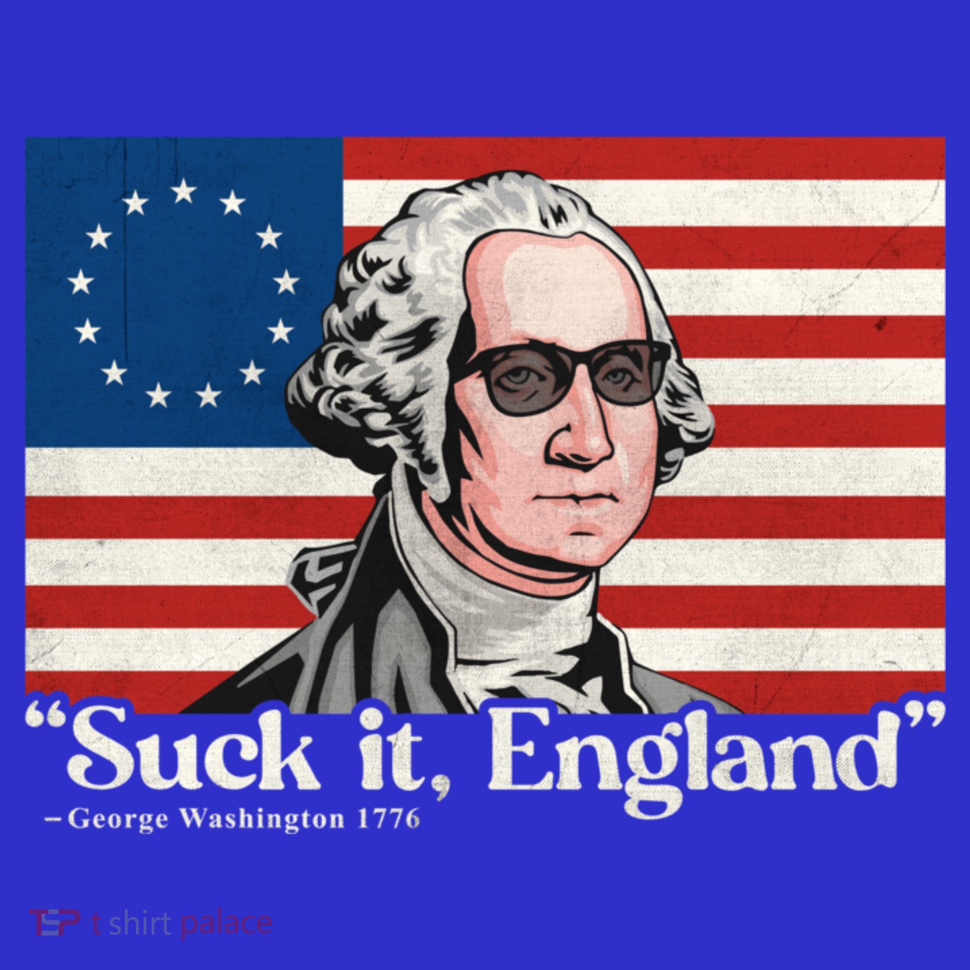 Funny 4th Of July Suck It England Patriotic 1776 USA Flag Women's Tank Top