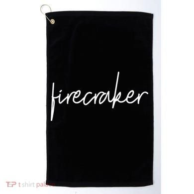 Firecracker 4th Of July Golf Towel