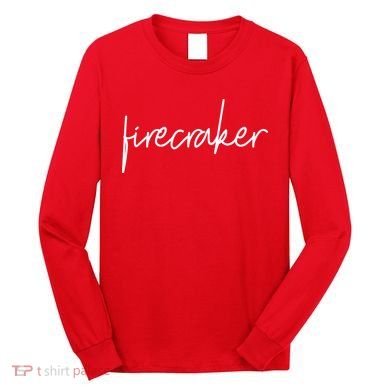 Firecracker 4th Of July Long Sleeve Shirt