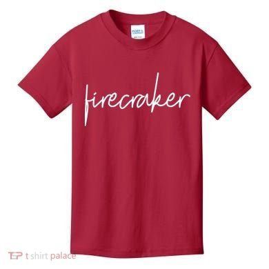 Firecracker 4th Of July Kids T-Shirt
