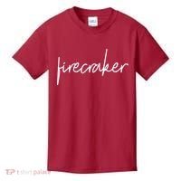 Firecracker 4th Of July Kids T-Shirt thumb 0