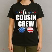 Family 4th Of July Matching Cousin Crew T-Shirt thumb 4