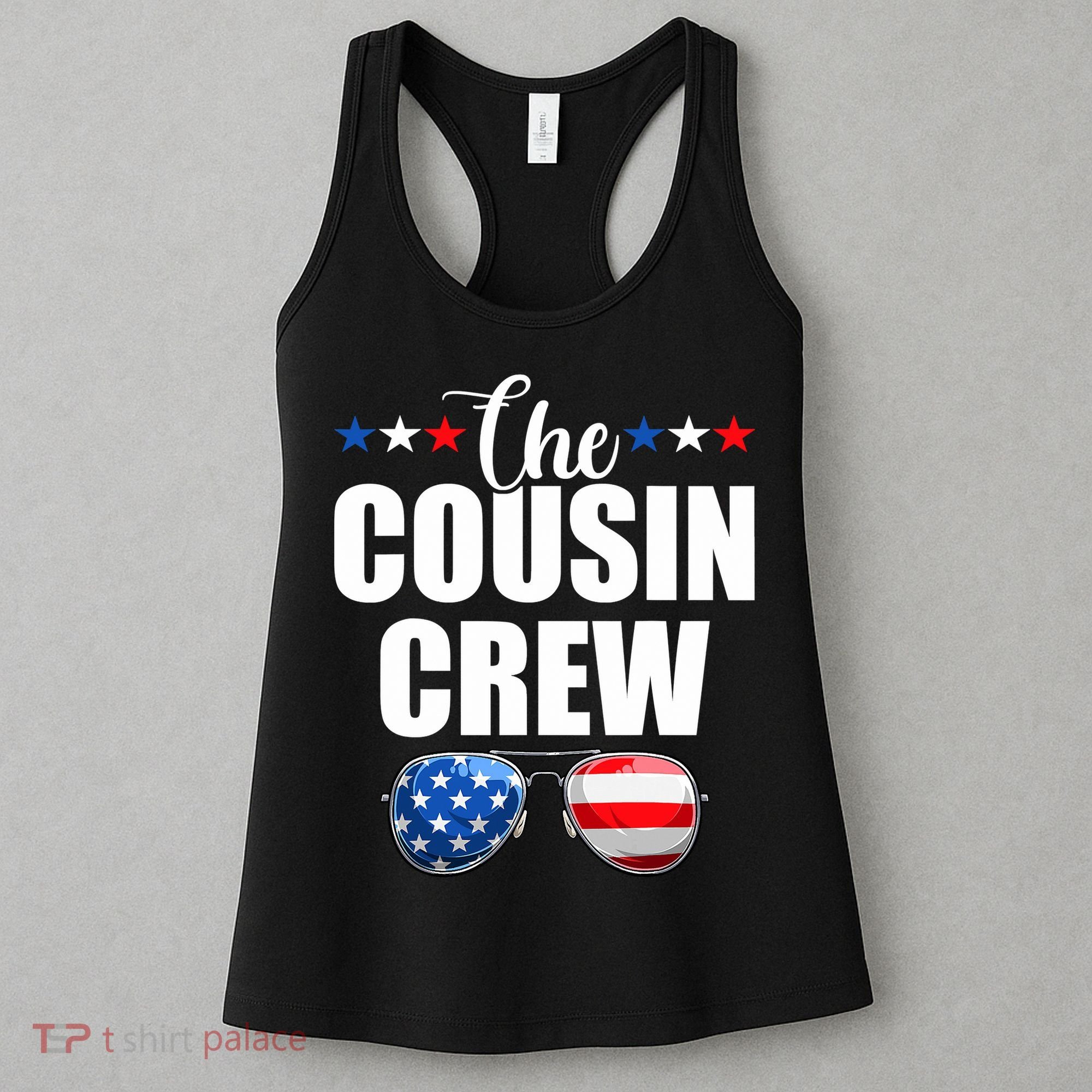 Family 4th Of July Matching Cousin Crew Women's Tank Top