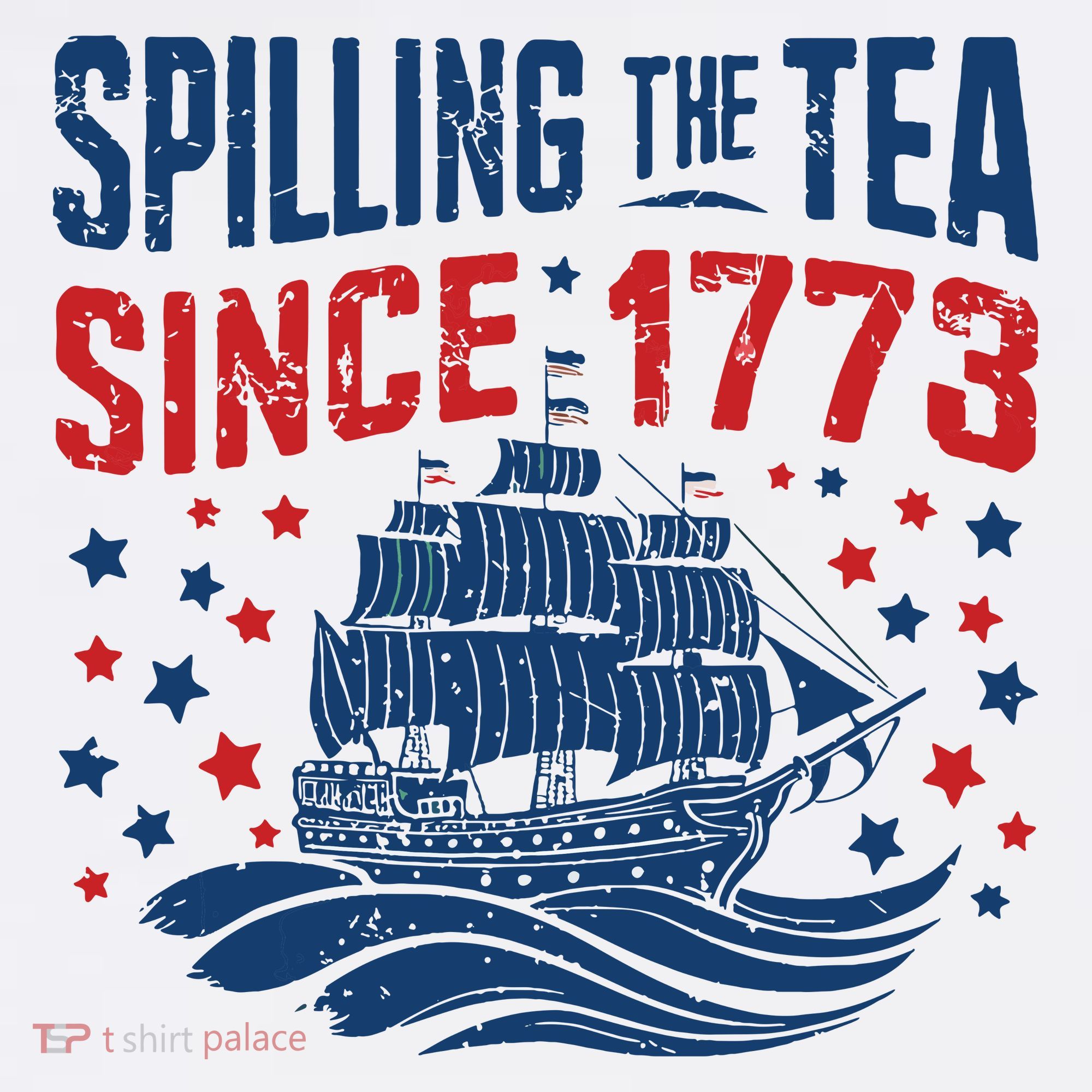 Funny 4th Of July Spilling The Tea Since 1773 Fourth Of July Women's Tank Top