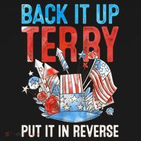 Funny 4th Of July Firework Back Up Terry Put It In Reverse Great Gift Ornament thumb 1