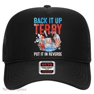 Funny 4th Of July Firework Back Up Terry Put It In Reverse Great Gift Hat