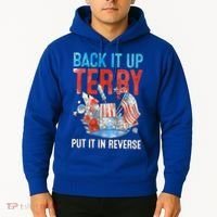 Funny 4th Of July Firework Back Up Terry Put It In Reverse Great Gift Hoodie thumb 2