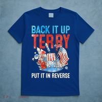 Funny 4th Of July Firework Back Up Terry Put It In Reverse Great Gift T-Shirt thumb 5