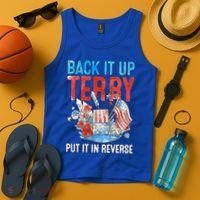 Funny 4th Of July Firework Back Up Terry Put It In Reverse Great Gift Tank Top thumb 4