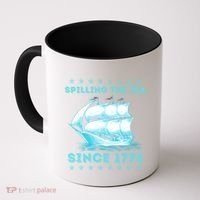 Fun 4th Of July Spilling The Tea Since 1773 History Teacher Gift Coffee Mug thumb 0