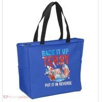Funny 4th Of July Firework Back Up Terry Put It In Reverse Gift Tote Bag thumb 2