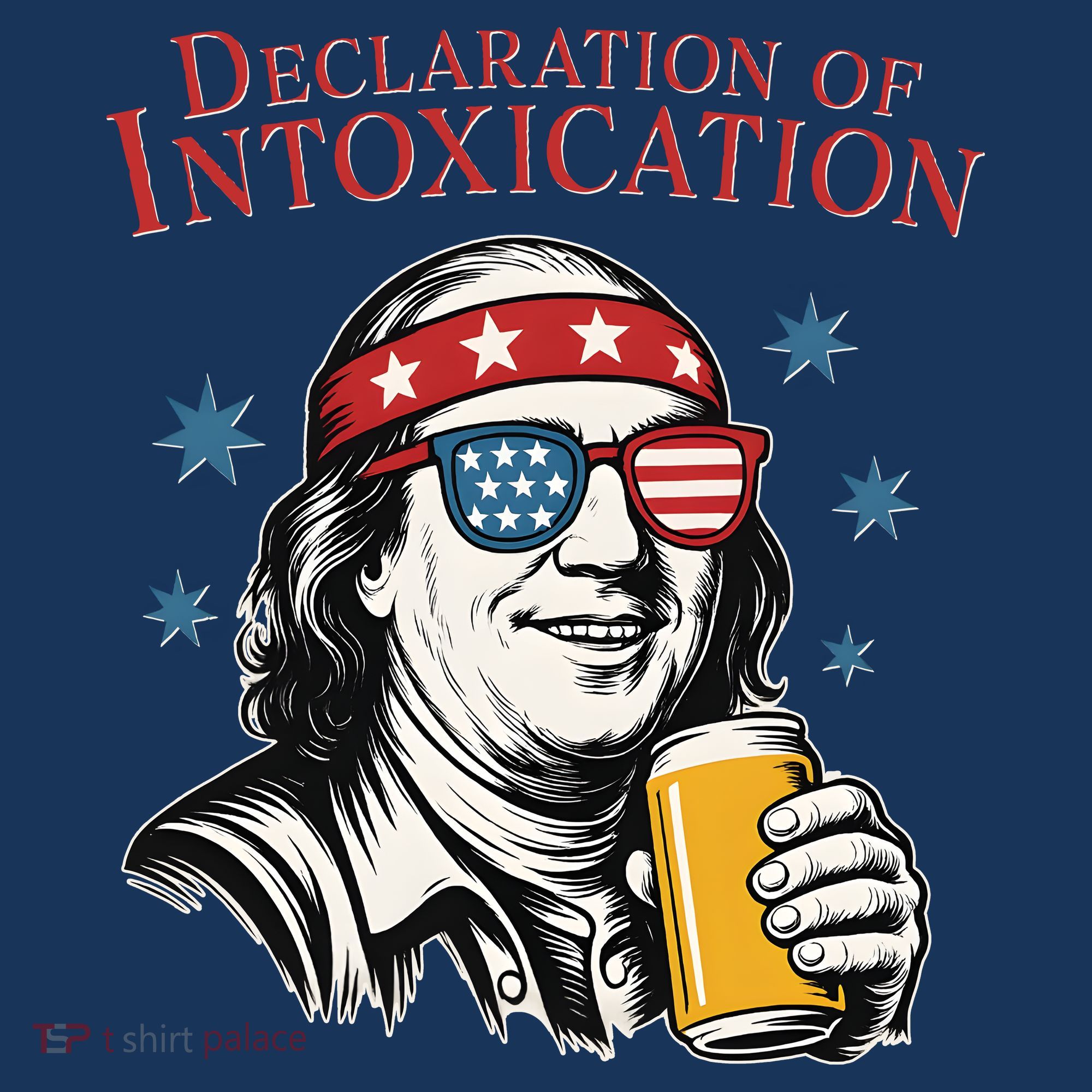 Funny 4th Of July Ben Franklin Declaration Of Intoxication Women's Hoodie