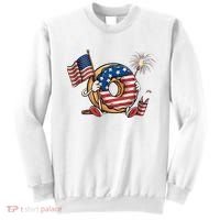 Funny 4th Of July Independence Donut Touch My Freedom Sweatshirt thumb 0