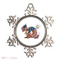 Funny 4th Of July Independence Donut Touch My Freedom Ornament thumb 0
