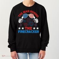 Funny 4th Of July The Behind The Firecracker Patriotic Gift Women's Sweatshirt thumb 0