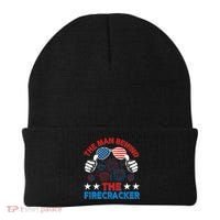 Funny 4th Of July The Behind The Firecracker Patriotic Gift Beanie thumb 0