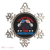 Funny 4th Of July The Behind The Firecracker Patriotic Gift Ornament thumb 0