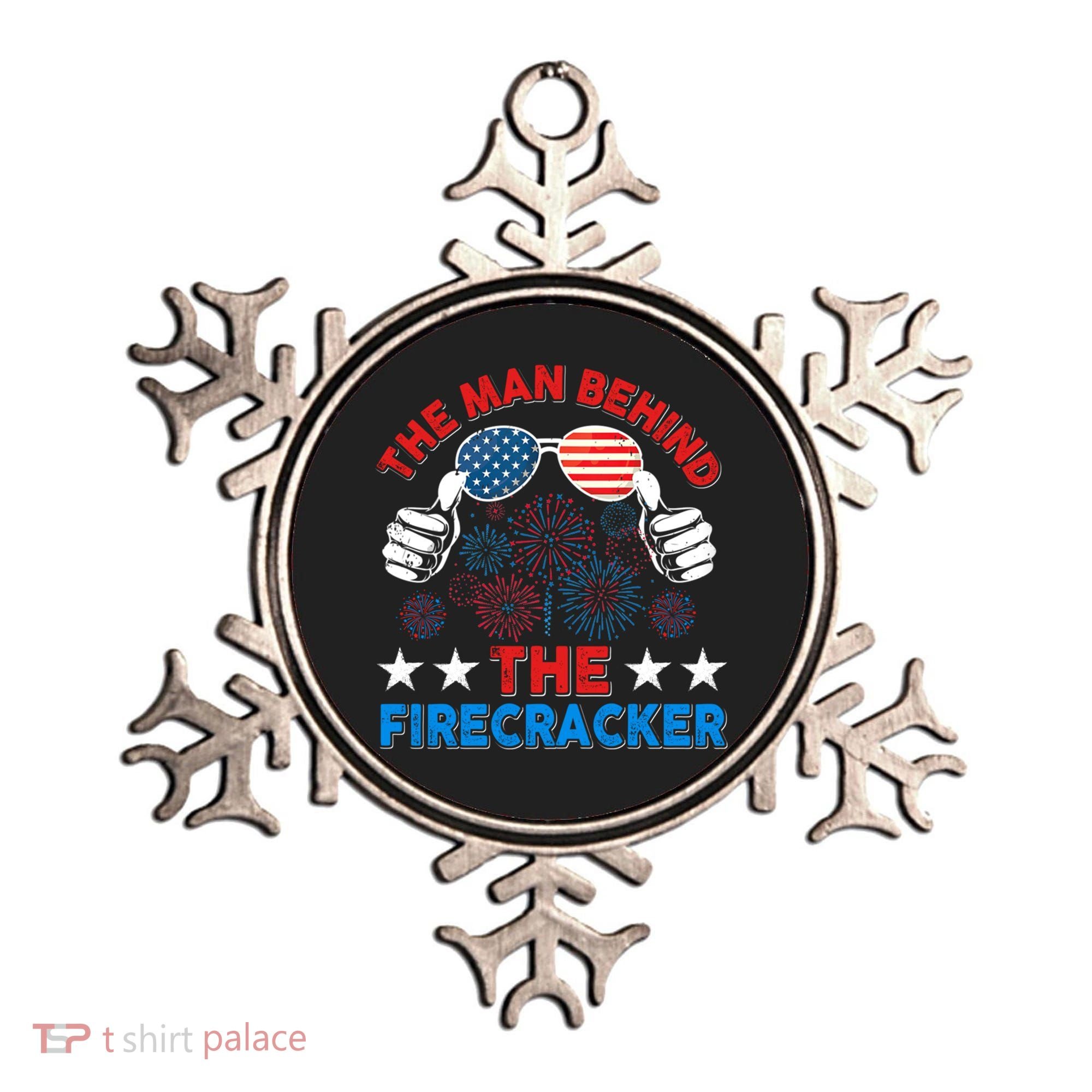 Funny 4th Of July The Behind The Firecracker Patriotic Gift Ornament