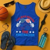 Funny 4th Of July The Behind The Firecracker Patriotic Gift Tank Top thumb 4