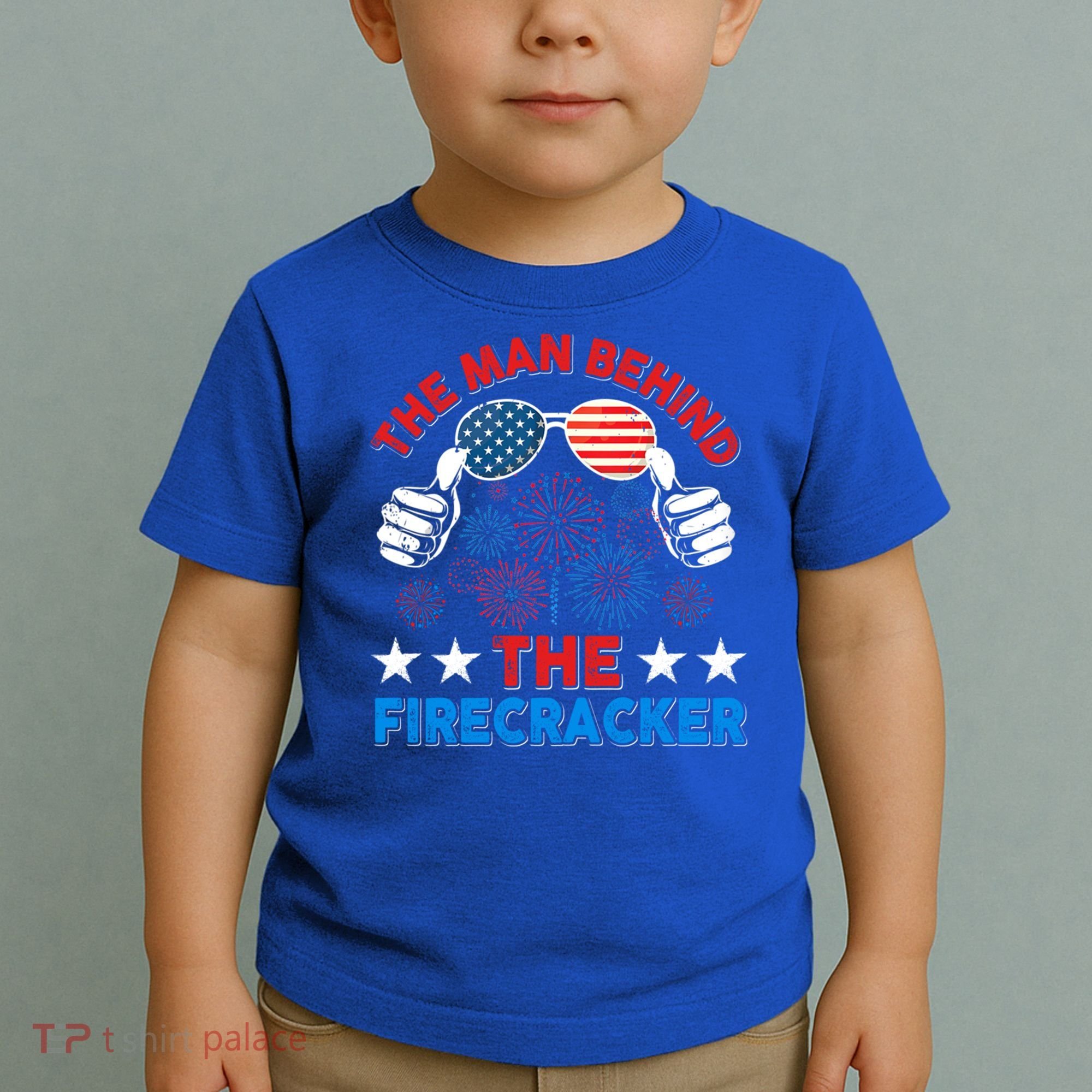 Funny 4th Of July The Behind The Firecracker Patriotic Gift Toddler T-Shirt