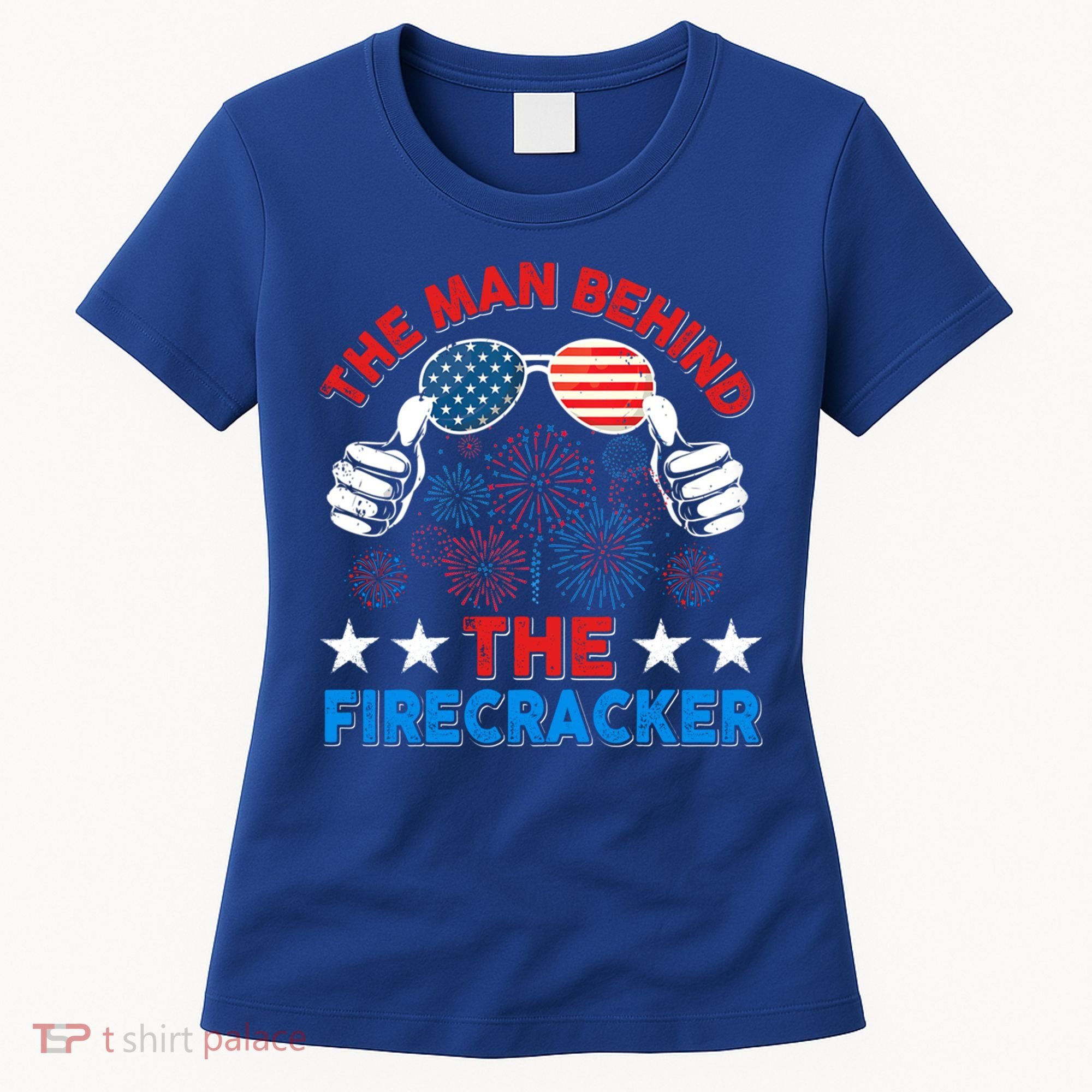 Funny 4th Of July The Behind The Firecracker Patriotic Gift Women's T-Shirt