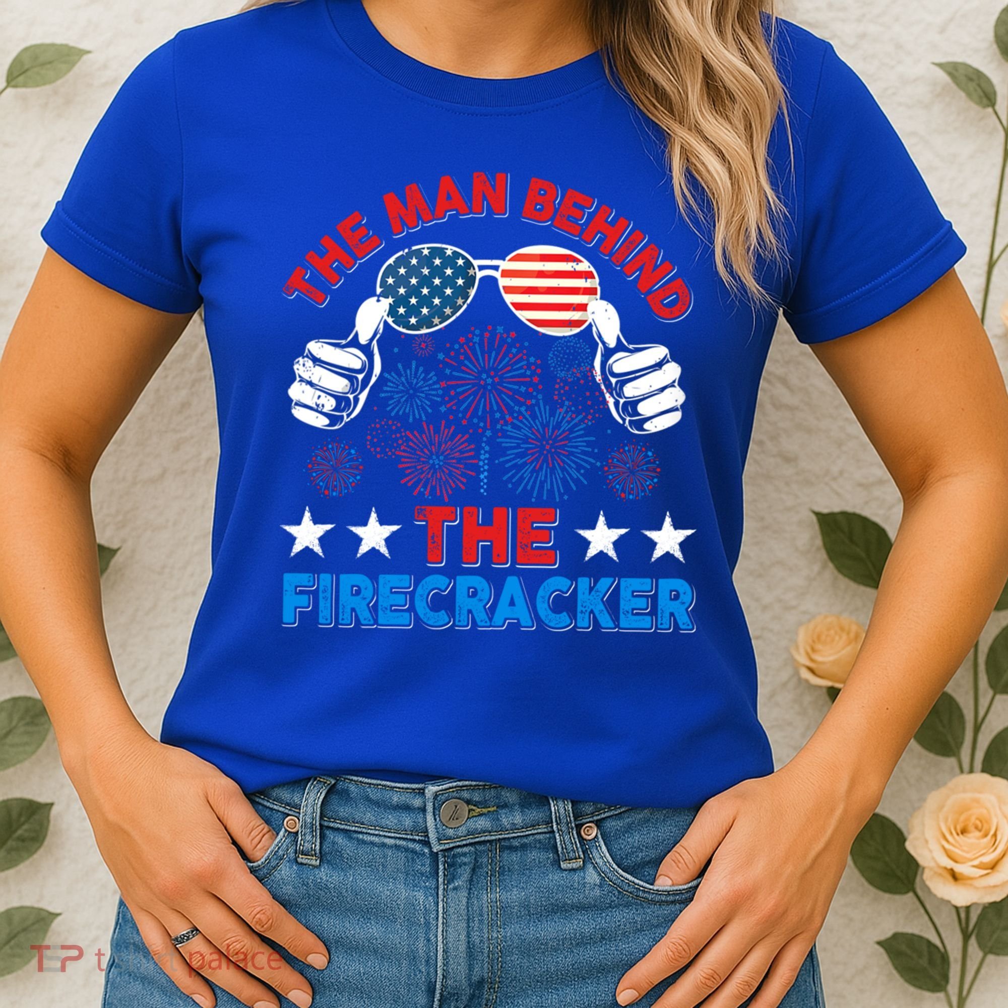 Funny 4th Of July The Behind The Firecracker Patriotic Gift Women's T-Shirt