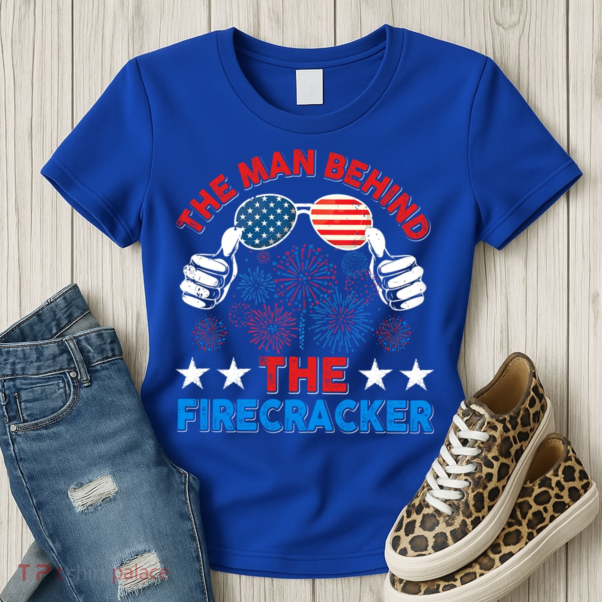 Funny 4th Of July The Behind The Firecracker Patriotic Gift Women's T-Shirt