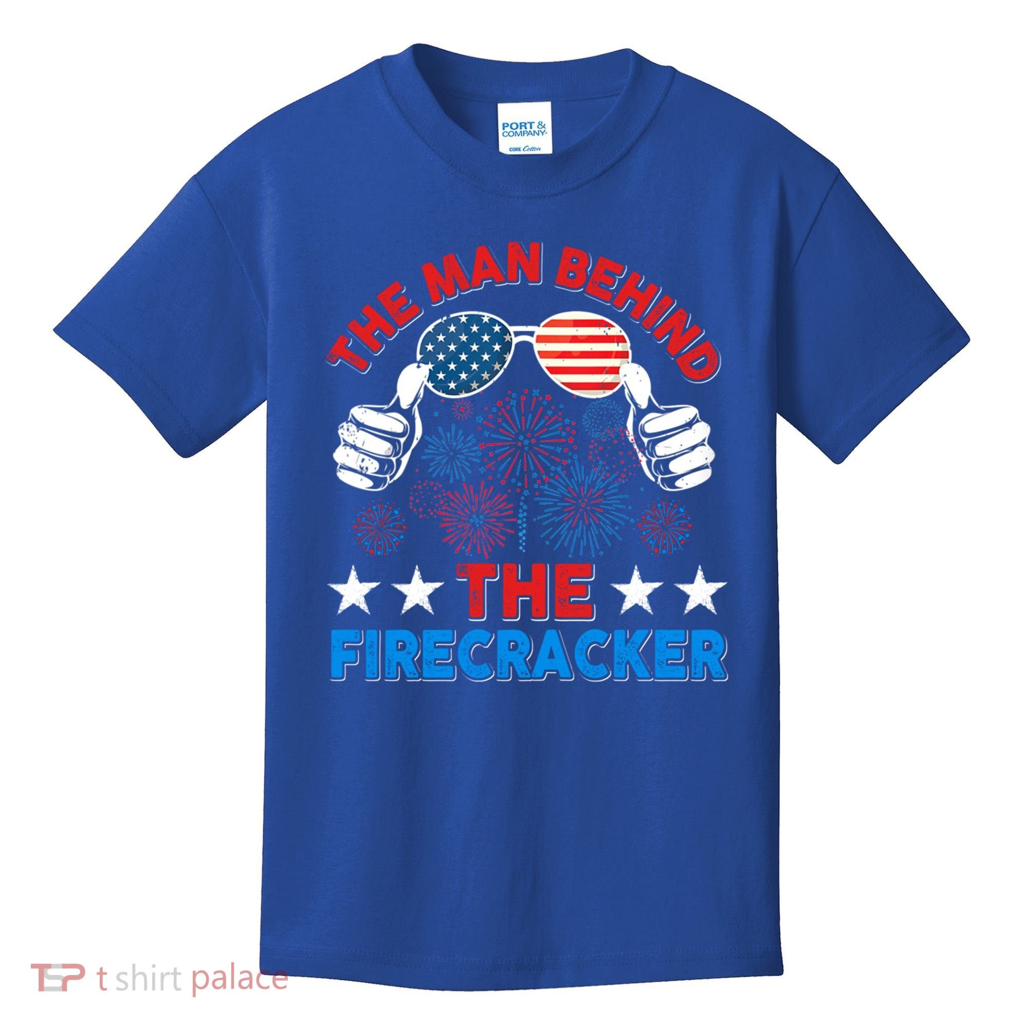 Funny 4th Of July The Behind The Firecracker Patriotic Gift Kids T-Shirt