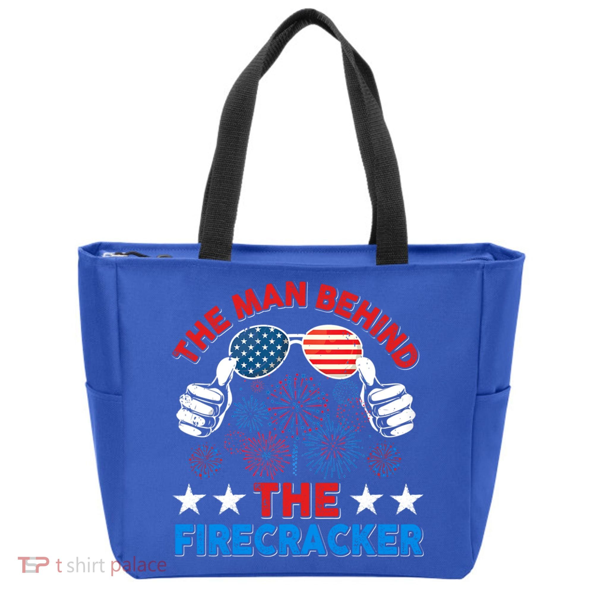 Funny 4th Of July The Behind The Firecracker Patriotic Gift Tote Bag