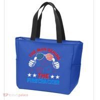 Funny 4th Of July The Behind The Firecracker Patriotic Gift Tote Bag thumb 3