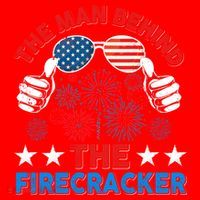 Funny 4th Of July The Behind The Firecracker Patriotic Gift Santa Hat thumb 1