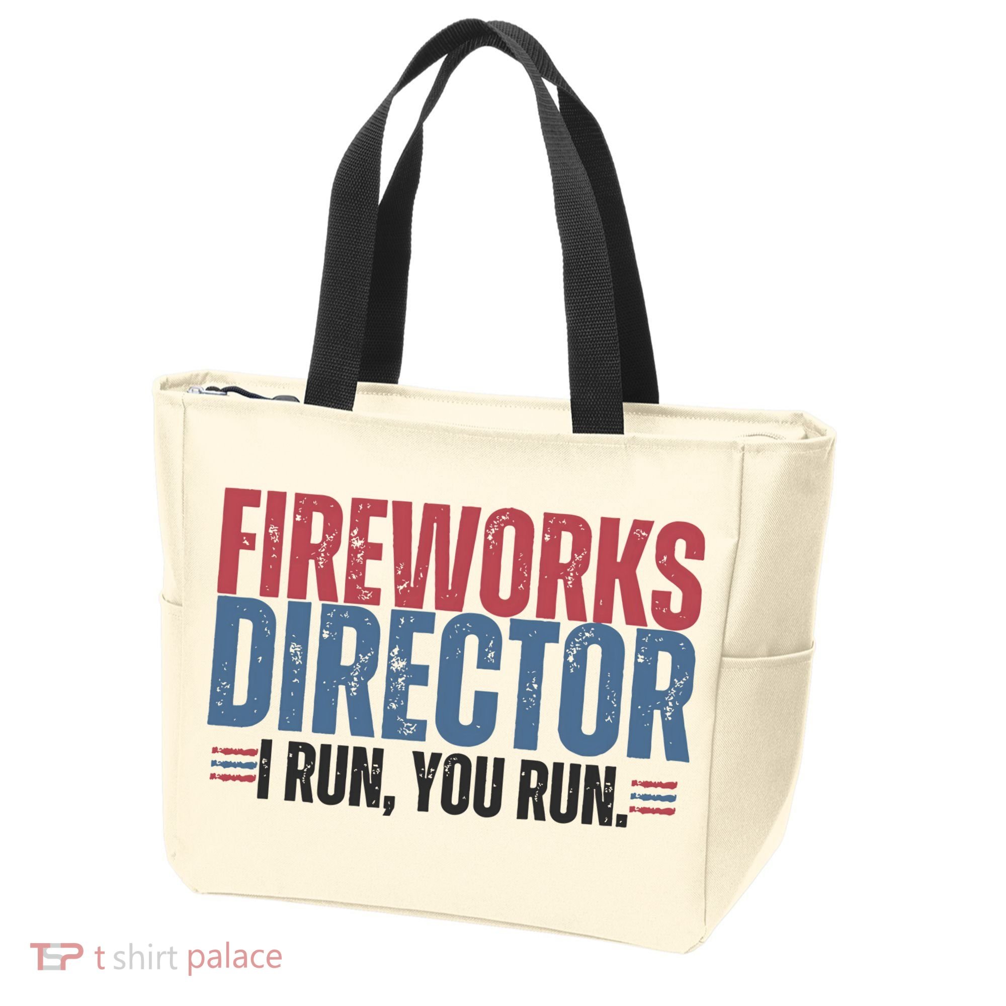 Funny 4th Of July Fireworks Director Independence Day Tote Bag