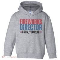 Funny 4th Of July Fireworks Director Independence Day Toddler Hoodie thumb 0