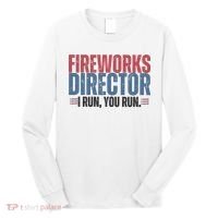 Funny 4th Of July Fireworks Director Independence Day Long Sleeve Shirt thumb 0