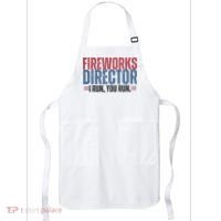 Funny 4th Of July Fireworks Director Independence Day Apron thumb 0