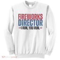 Funny 4th Of July Fireworks Director Independence Day Sweatshirt thumb 0