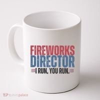 Funny 4th Of July Fireworks Director Independence Day Coffee Mug thumb 0