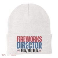 Funny 4th Of July Fireworks Director Independence Day Beanie thumb 0
