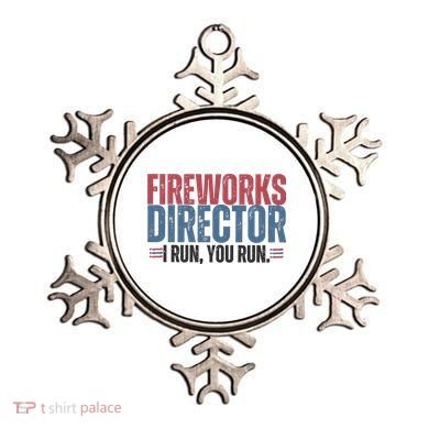 Funny 4th Of July Fireworks Director Independence Day Ornament
