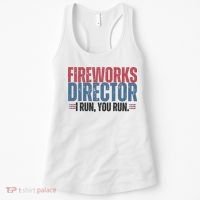 Funny 4th Of July Fireworks Director Independence Day Women's Tank Top thumb 0