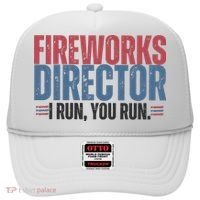 Funny 4th Of July Fireworks Director Independence Day Hat thumb 0