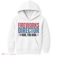 Funny 4th Of July Fireworks Director Independence Day Kids Hoodie thumb 0