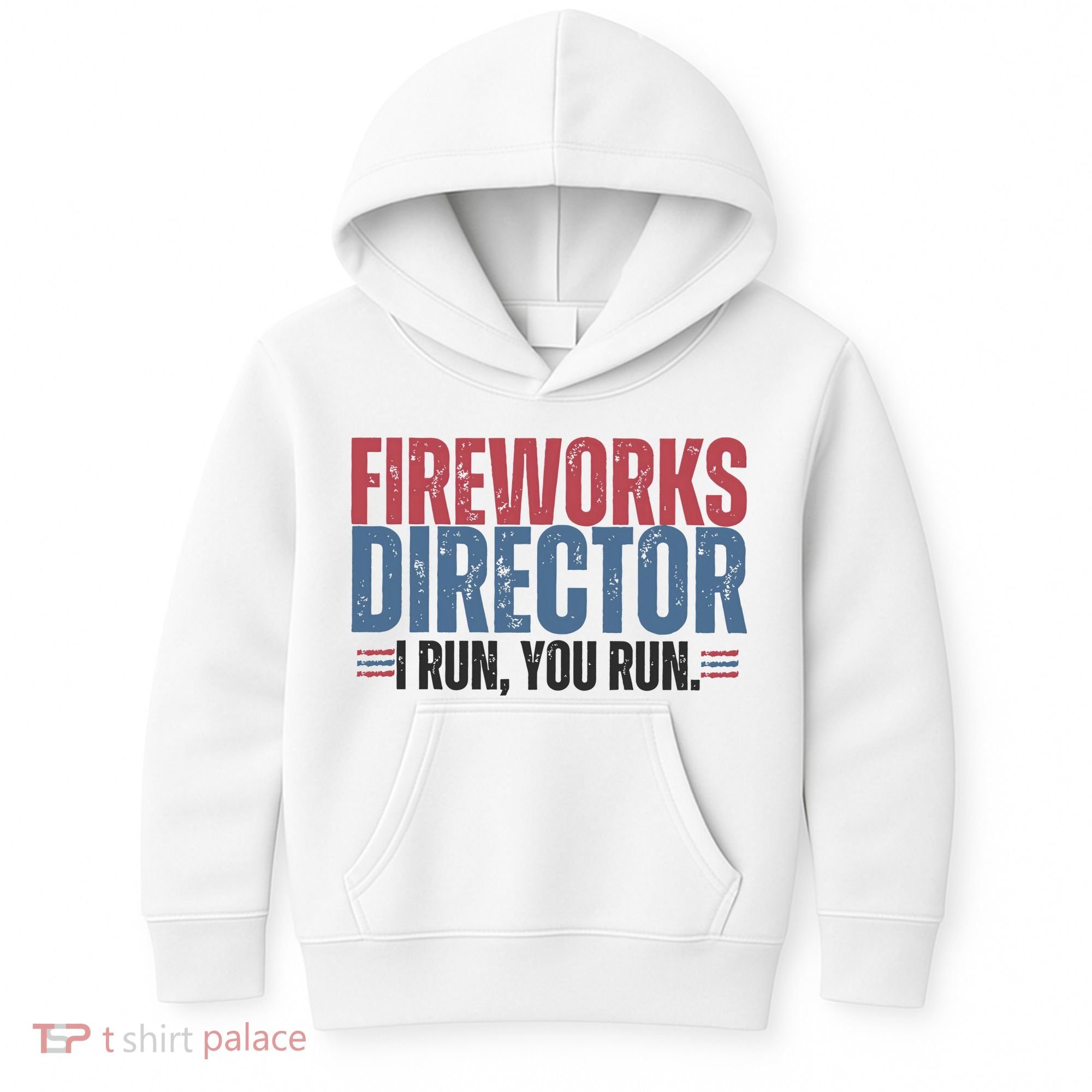Funny 4th Of July Fireworks Director Independence Day Kids Hoodie