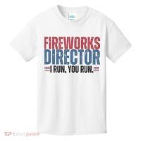 Funny 4th Of July Fireworks Director Independence Day Kids T-Shirt thumb 0