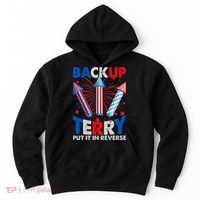 Fouth 4th Of July Back Up Terry Put It In Reverse Hoodie thumb 0